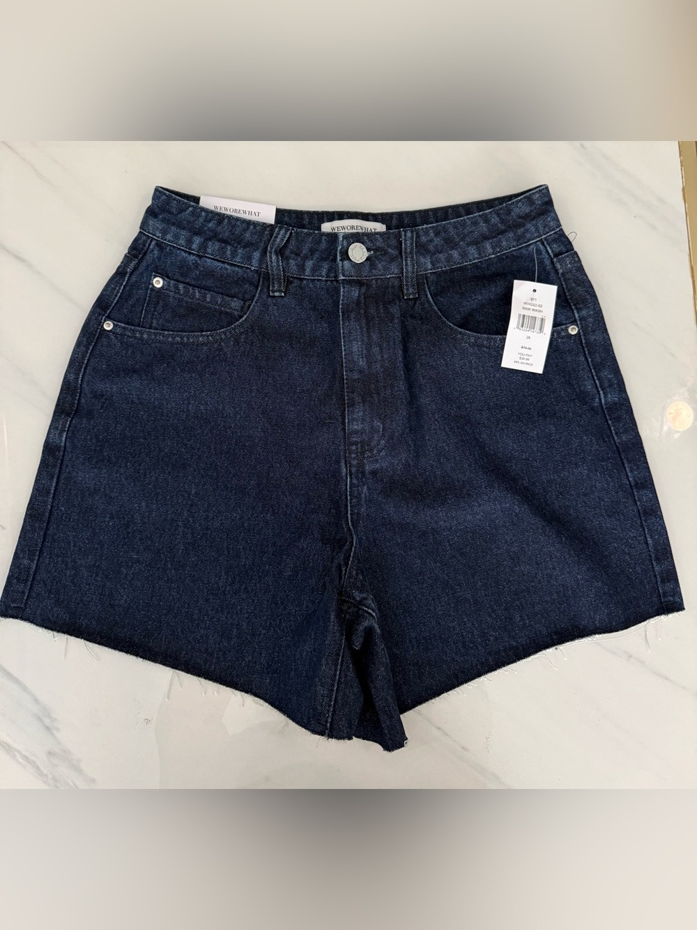 WeWoreWhat Denim Shorts